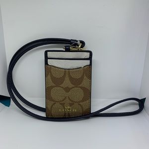 COACH ID lanyard